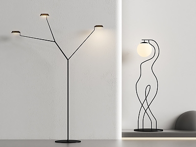 Floor lamp model