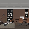 Modern Manager's Office General Manager's Office Office Office Office Office Desk Chairman's Office 3d model