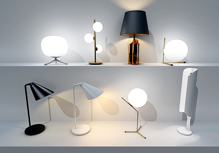 Modern Table Lamp Creative Table Lamp Table Lamp Simple Table Lamp 3d model