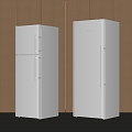 Modern refrigerator small refrigerator two door refrigerator freezer single door refrigerator 3d model