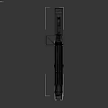 Military Tactical Long Barrel Rocket Launcher With Metal Construction Tripod Stand And Tactical Design