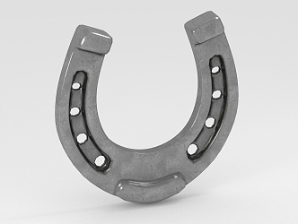 modern horseshoe 3d model