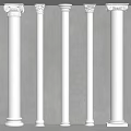 European Roman Column 3d model