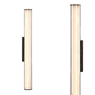 Modern Wall Lamp With Sleek Metal Frame And Warm LED Lighting For Indoor Use 3d model