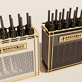 Modern Household New Air Ventilator Appliances With Gold Frame Grille And Top Vents