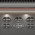 Traditional Indoor Signage for Manager Office Monitoring Room Service Desk and Multi functional Hall with Decorative Frames