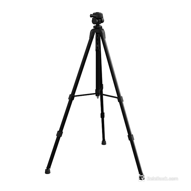 High Quality Commercial Equipment Tripod With Adjustable Legs For Professional Use 3d model 