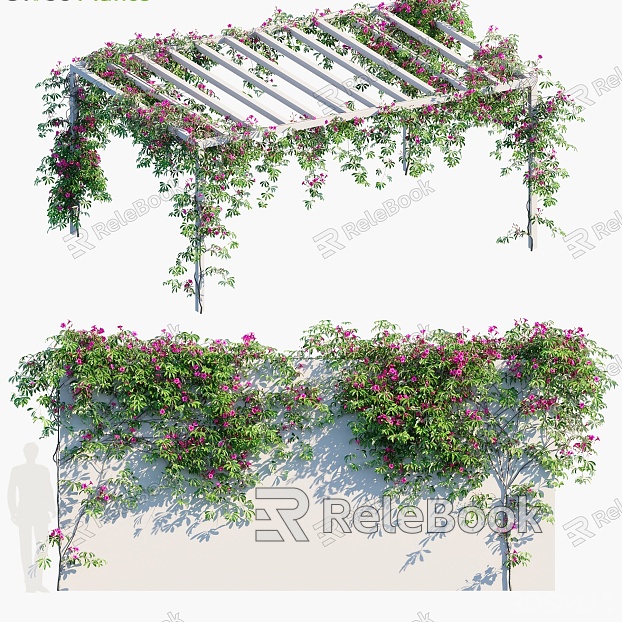 Modern Vine Flower Stand Vine model