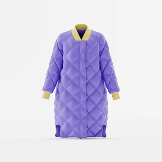 cotton-padded jacket clothes 3d model