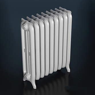 Modern heating pipe heater 3d model