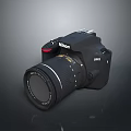 Nikon D3500 Digital SLR Camera With Zoom Lens Black Body Design