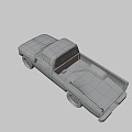 Technical truck 3d model