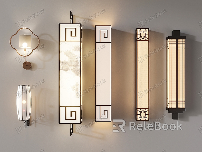 New wall lamp metal wall lamp creative wall lamp model