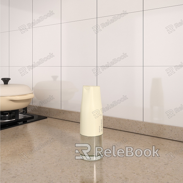 Modern Oil Bottle Kitchen Supplies model