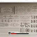 Modern French Plaster Line Carved Gypsum Component Post Lamp Plate Corner Plaster Line Carved Gypsum Component Post Lamp Plate Corner 3d model