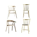 Modern Dining Chairs With Various Stylish Designs Light Wood Legs And Curved Backrest