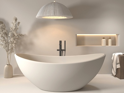 Bathtub Bathroom Ornaments 3d model