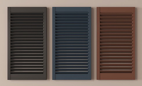 modern blinds venetian blinds 3d model