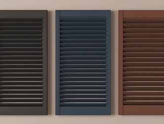 modern blinds venetian blinds 3d model