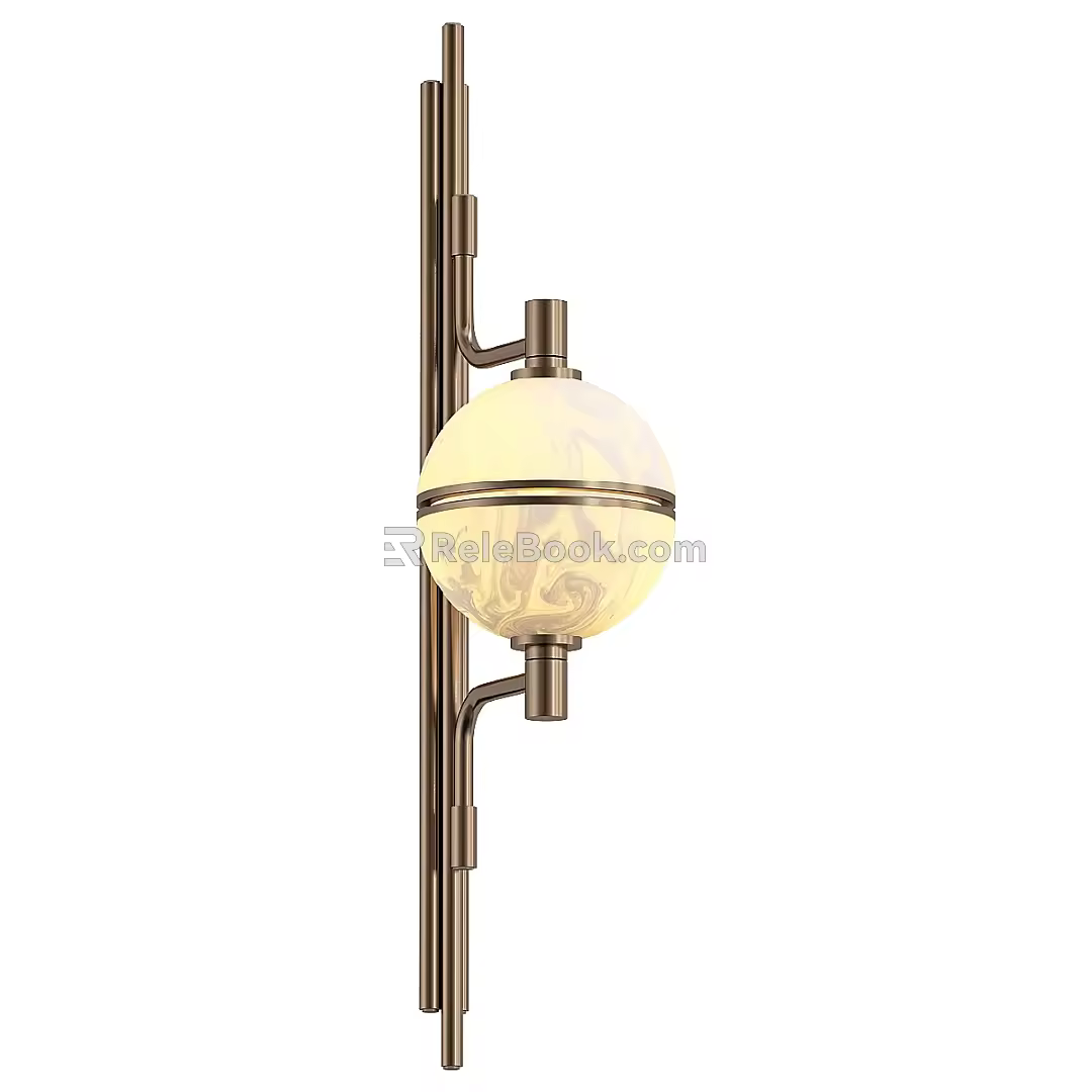 Modern Reading Lamp 3d model
