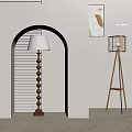 Quiet Floor Lamp 3d model