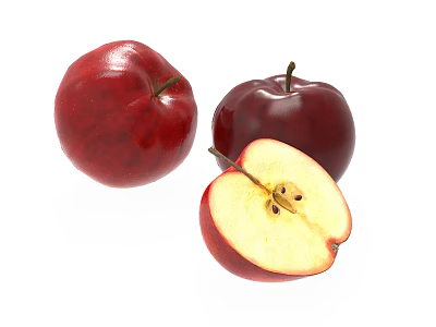 Modern Apple 3d model Modern Apple 3d model