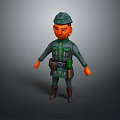 Warrior Samurai Soldier Guard Assassin Killer Ancient Soldier Ancient Assassin Killer 3d model