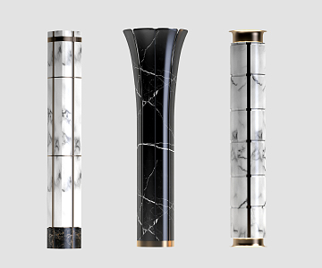 Light Luxury Column 3d model