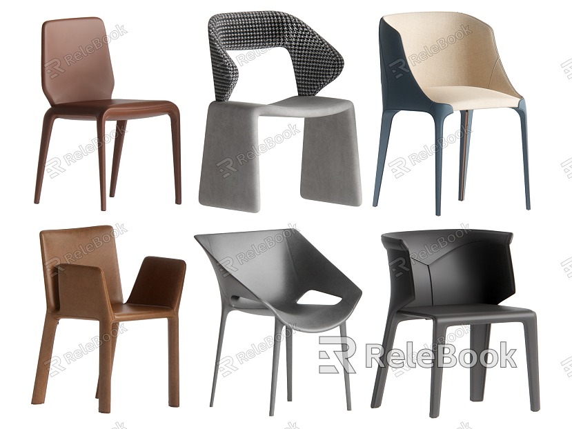 modern dining chair leisure chair model