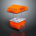 Food Truck Food Vending Vehicle Mobile Food Truck Mobile Vendor Mobile Vendor Mobile Vendor Car Dining Car Mobile Dining Car 3d model