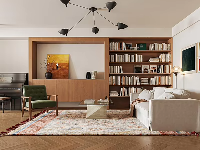 Living room 3d model