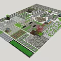 Stepping Stones Garden Landscape Design With Natural Stone Path And Various Patterns