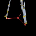 Industrial Measuring Equipment With Tripod Stand And Digital Display For Surveying