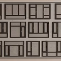 Various Modern Casement Windows With Black Frames Display Multiple Design Styles