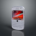 BlackBerry Classic Mobile Phone With QWERTY Keyboard White Body And Screen
