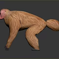 Monkey Cartoon Monkey Anime Monkey Stylized Monkey Fantasy Style Monkey Toy 3d model