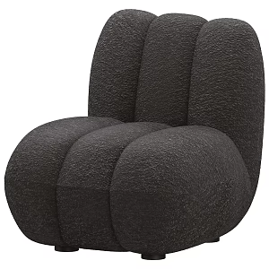 101 Copenhagen Modern Minimalist Fabric Leisure Chair Sofa Chair Lazy Sofa Recliner 3d model