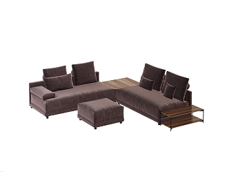 Modern Combination Sofa 3d model