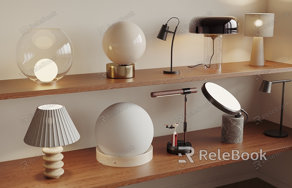 Modern table lamp model