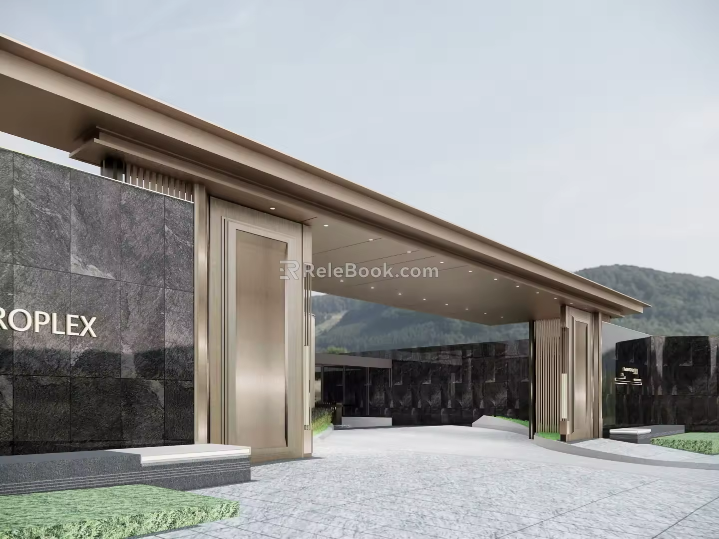 Gate 3d model