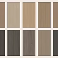 Different Wood Grain Wall Panels Various Color Samples For Interior Home Decoration 3d model