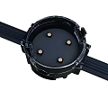 Industrial Equipment Mechanical Circular Component With Connecting Belt And Metal Bolts