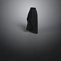 Black Long Flowy Skirt With Minimalist Design And Soft Fabric For Everyday Use