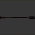 Blue Axe Weapon With Gray Handle Sharp Blade On Dark Background