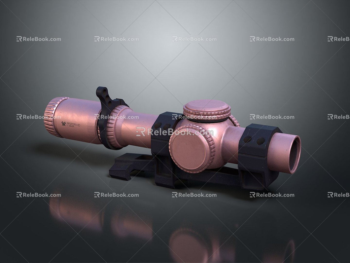 Sight Sight Aware Infrared Sight Infrared Sight Sniper Gun Sight Military 3d model