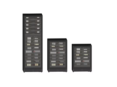 Modern Freezer Wine Cabinet Freezer Red Wine Cabinet Freezer 3d model