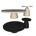 Modern Coffee Tables With Wooden And Marble Tops And Gold Black Base Designs