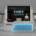 ENMET Modern Retail Store With Stylish Interior And Product Display Area