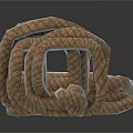 Handmade Rope Storage Organizers With Square Round Shapes And Various Sizes For Home Living