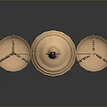 Golden Decorative Balance Scale For Home Living Room Desktop Decoration
